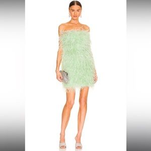 X REVOLVE TRIANA DRESS - COLOR SAGE - SIZE MEDIUM
- BRAND LAMARQUE